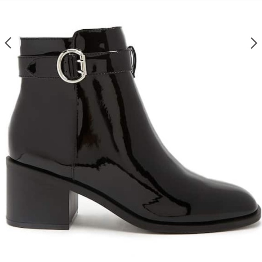 FOREVER 21 - Faux Patent Leather Boots